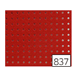 [펠트대장]타공 펠트지 원단 837(빨강)